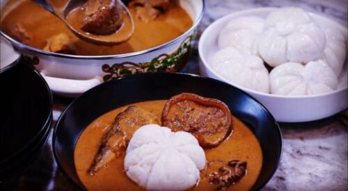 Rice Ball with Soup